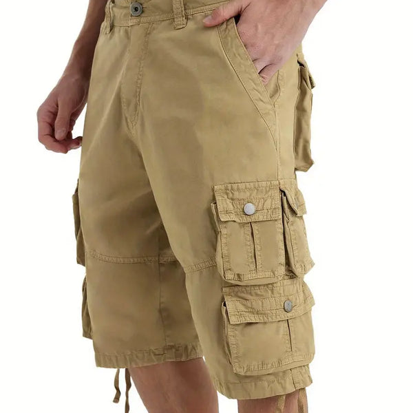 SANOPY Men's cotton simple design cargo shorts