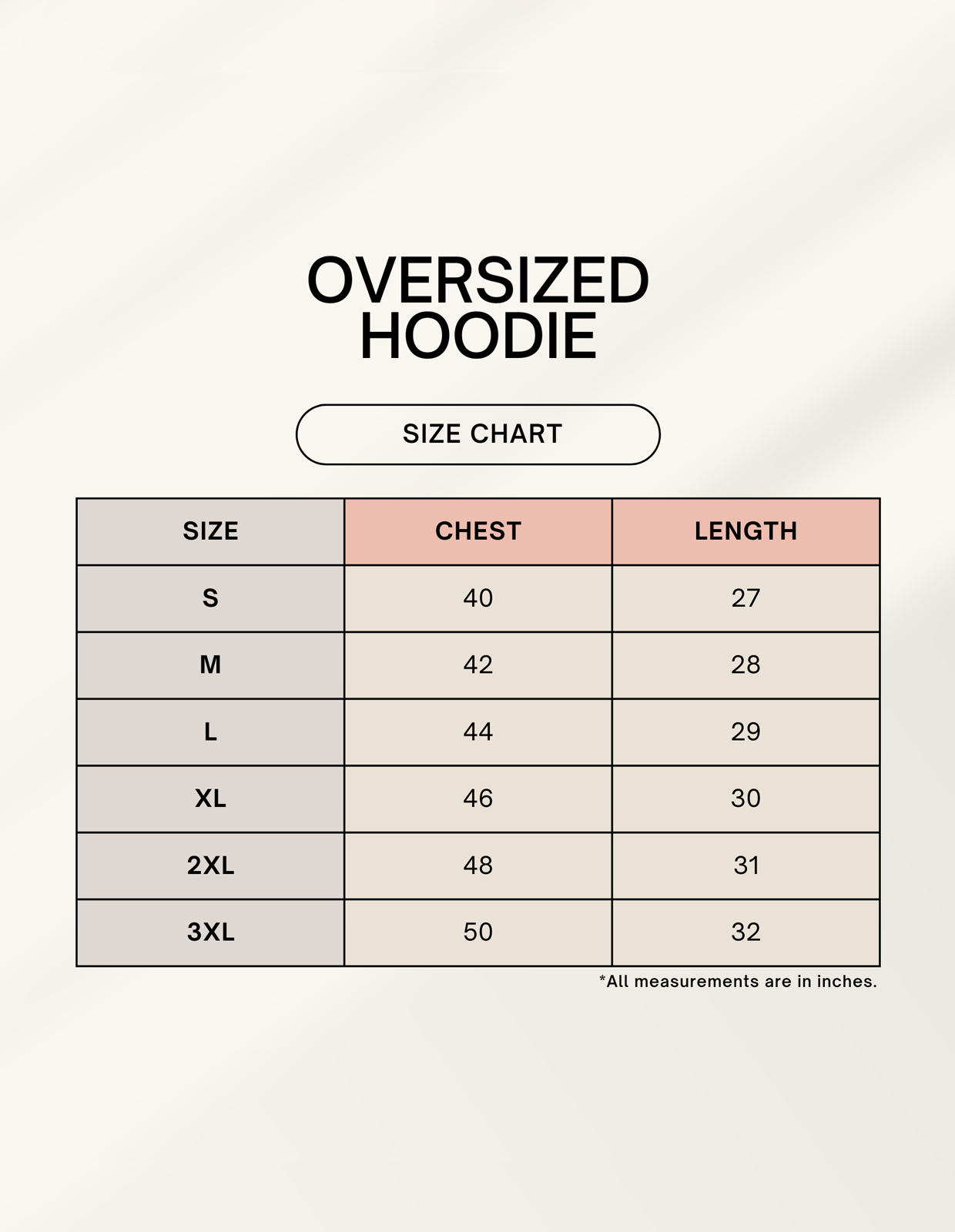 Men's Oversized Hoodie