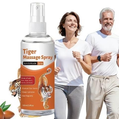 Tiger Massage Spray 100ml Each (Pack of 2)