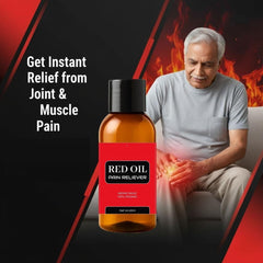 Instant Pain Relief Red Oil 60ml (Pack of 1) ⭐⭐⭐⭐⭐