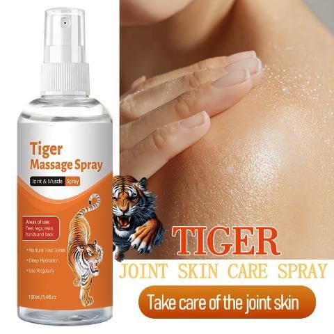 Tiger Massage Spray 100ml Each (Pack of 2)