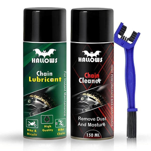 Bike Chain Cleaner Lubricant and Brush (Pack of 3)