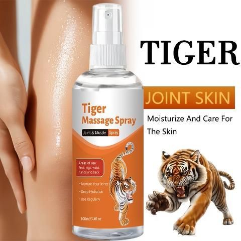 Tiger Massage Spray 100ml Each (Pack of 2)