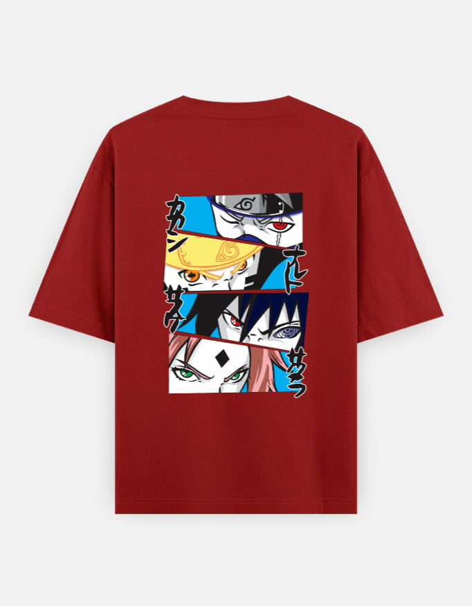 Eyes of the Leaf – Team 7 Unleashed Unisex Oversized Classic T-Shirt