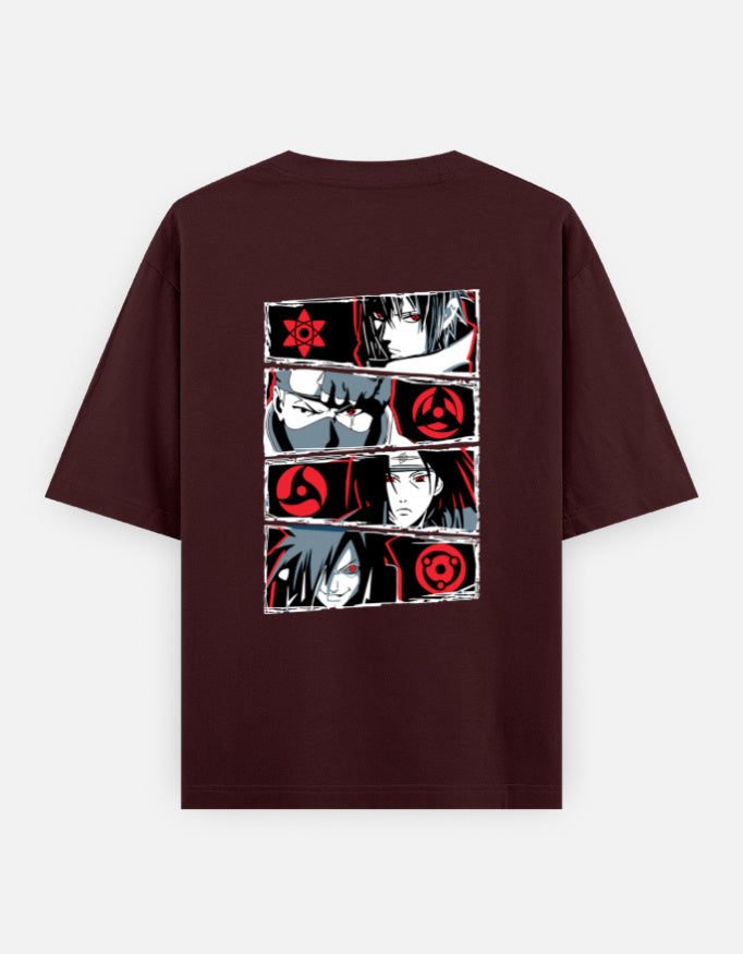 Eyes of the Uchiha: Sharingan Legacy Unisex Oversized Classic T-Shirt