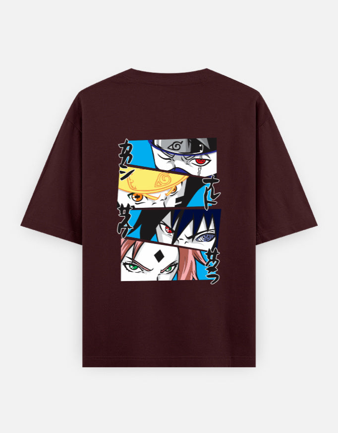 Eyes of the Leaf – Team 7 Unleashed Unisex Oversized Classic T-Shirt
