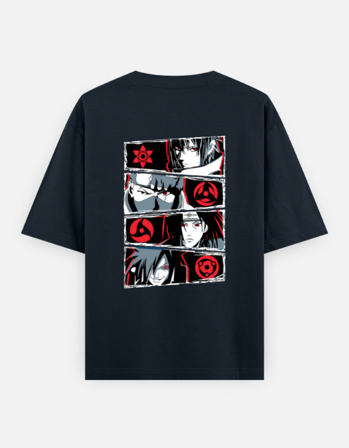 Eyes of the Uchiha: Sharingan Legacy Unisex Oversized Classic T-Shirt