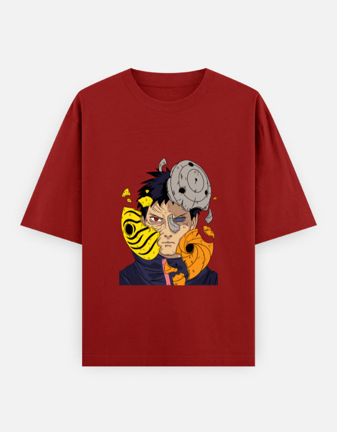 Fractured Fate – Obito Unmasked Unisex Oversized Classic T-Shirt