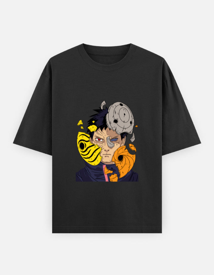 Fractured Fate – Obito Unmasked Unisex Oversized Classic T-Shirt
