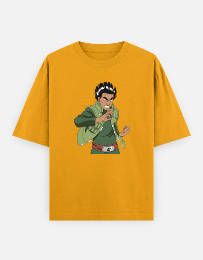 Gate of Power – Might Guy Unisex Oversized Classic T-Shirt