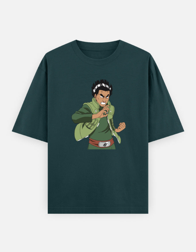 Gate of Power – Might Guy Unisex Oversized Classic T-Shirt