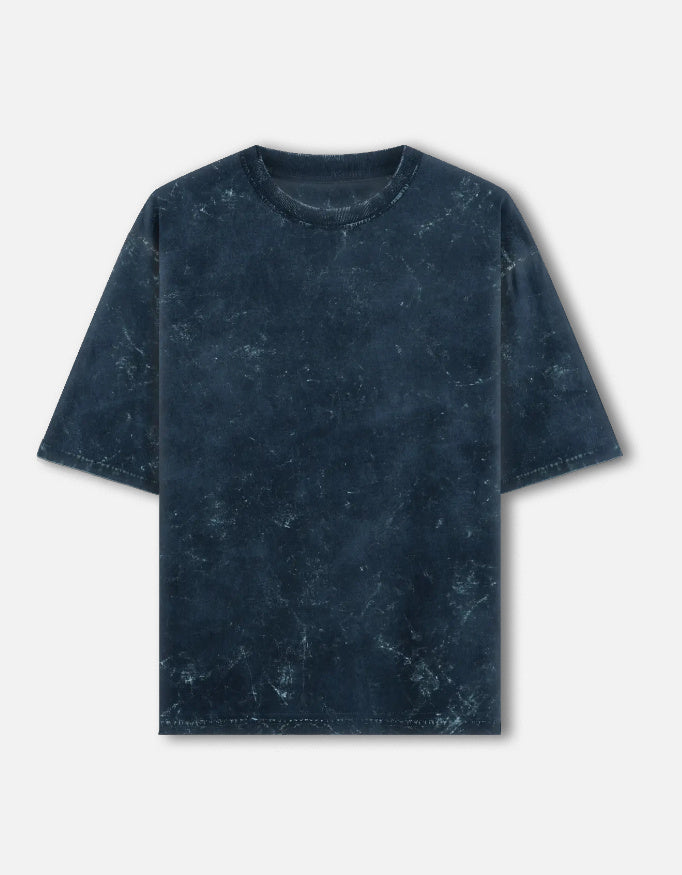 Men Acid Washed Oversized Tee