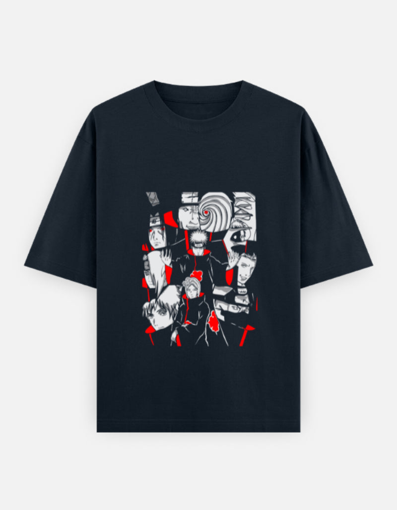 Shadows of Akatsuki Unisex Oversized Classic T-Shirt
