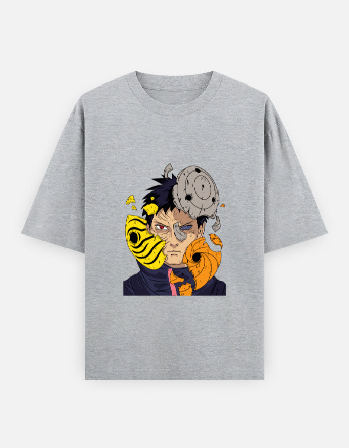 Fractured Fate – Obito Unmasked Unisex Oversized Classic T-Shirt