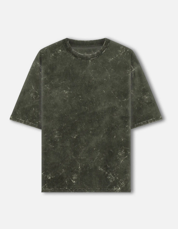 Men's Acid Washed Oversized Tee