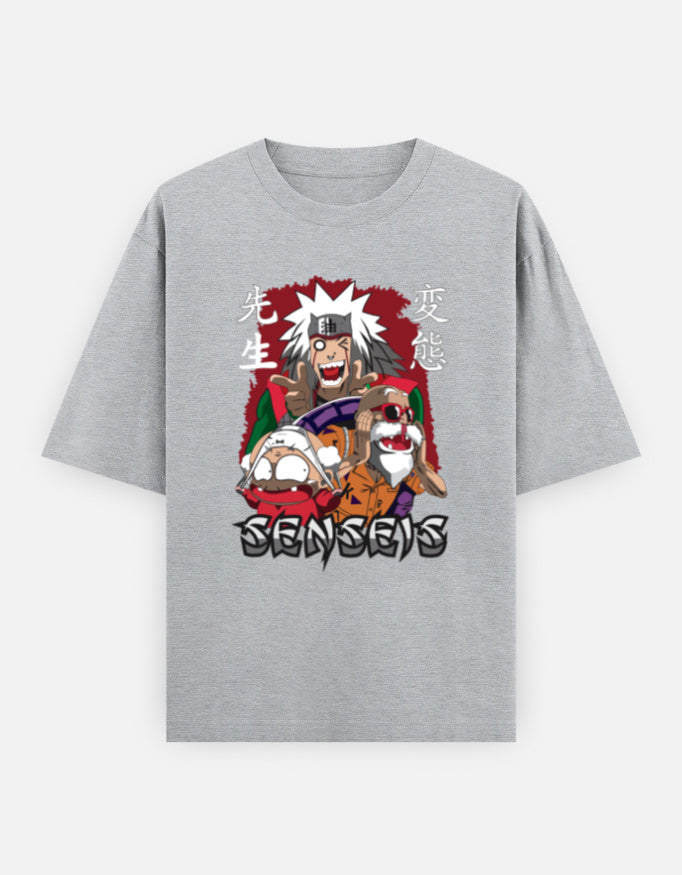Clash of Destinies: Naruto vs. Pain Unisex Oversized Classic T-Shirt