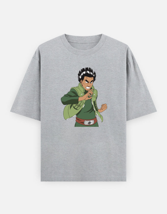 Gate of Power – Might Guy Unisex Oversized Classic T-Shirt