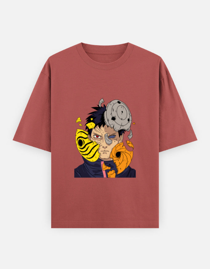 Fractured Fate – Obito Unmasked Unisex Oversized Classic T-Shirt