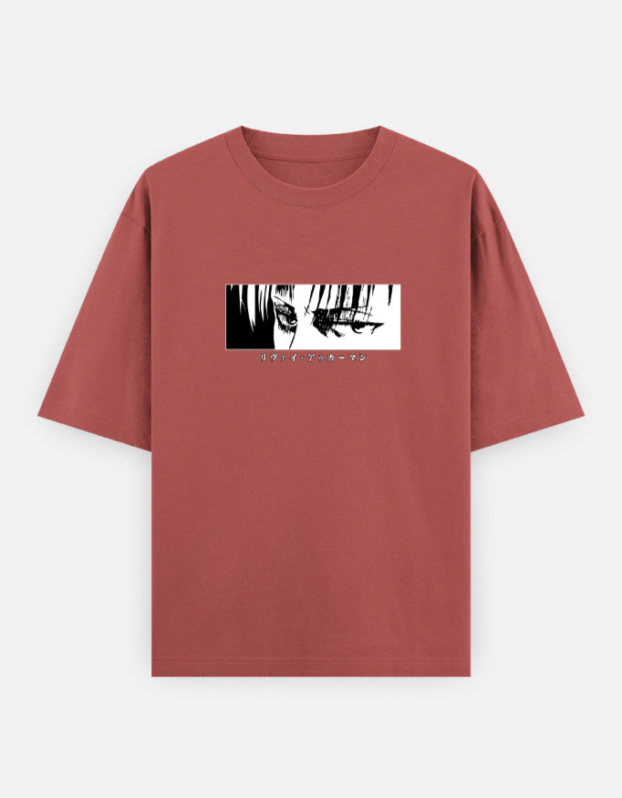 Levi Ackerman: Eyes of Judgment Unisex Oversized Classic T-Shirt