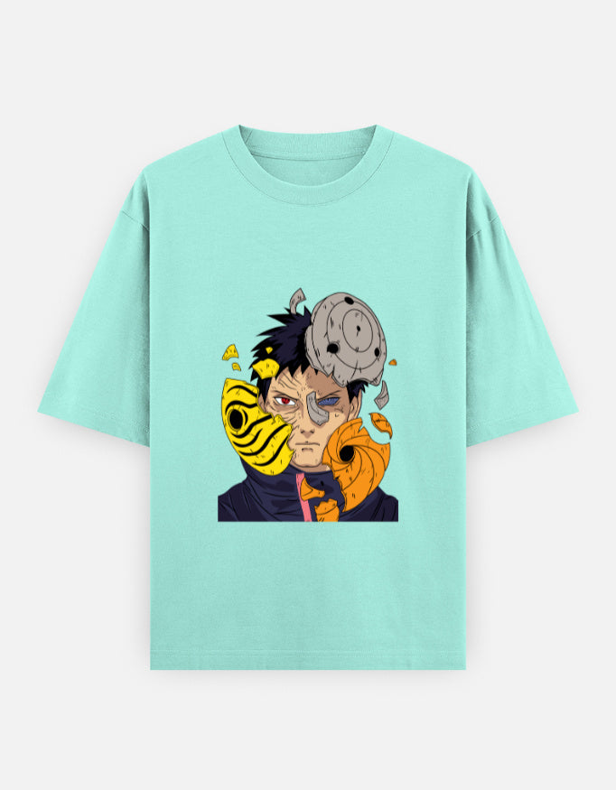 Fractured Fate – Obito Unmasked Unisex Oversized Classic T-Shirt