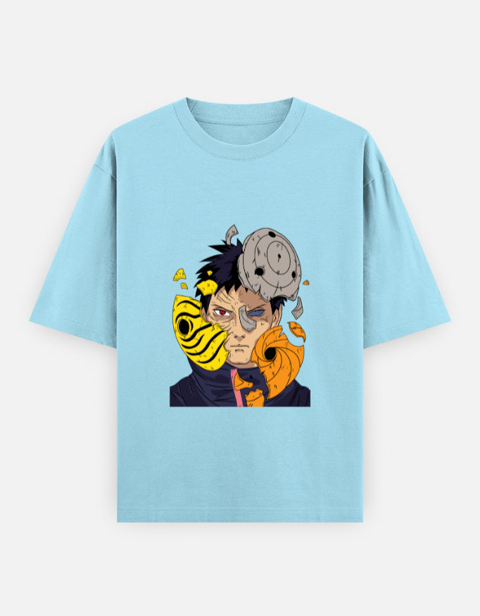 Fractured Fate – Obito Unmasked Unisex Oversized Classic T-Shirt