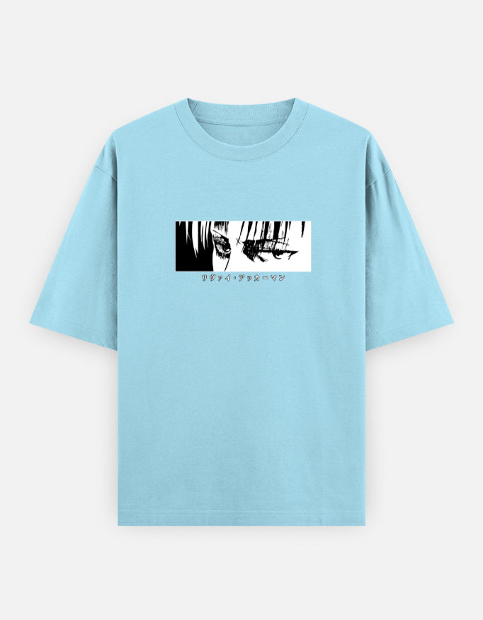 Levi Ackerman: Eyes of Judgment Unisex Oversized Classic T-Shirt