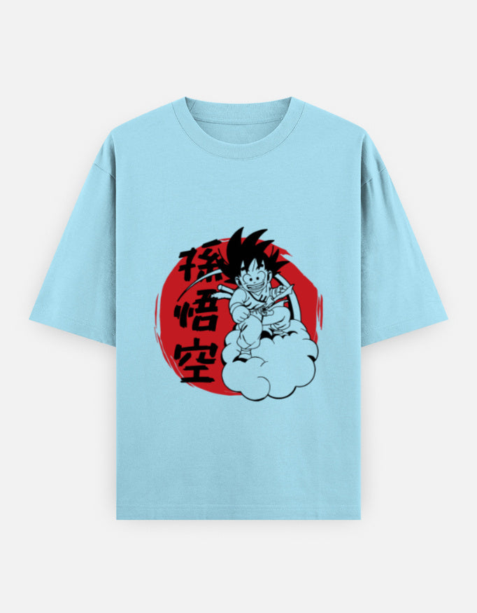 Son Goku: Rising Sun Legacy Unisex Oversized Classic T-Shirt