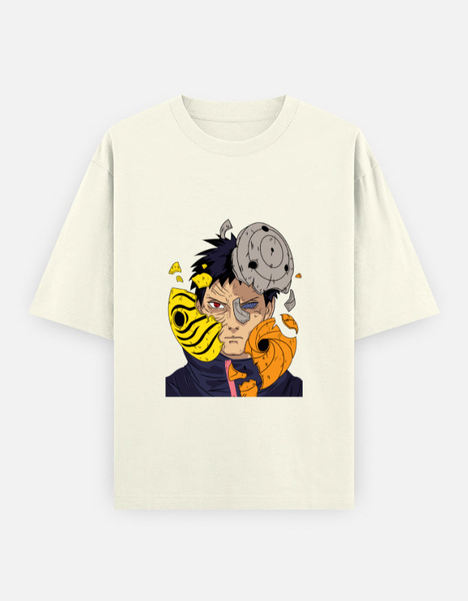 Fractured Fate – Obito Unmasked Unisex Oversized Classic T-Shirt