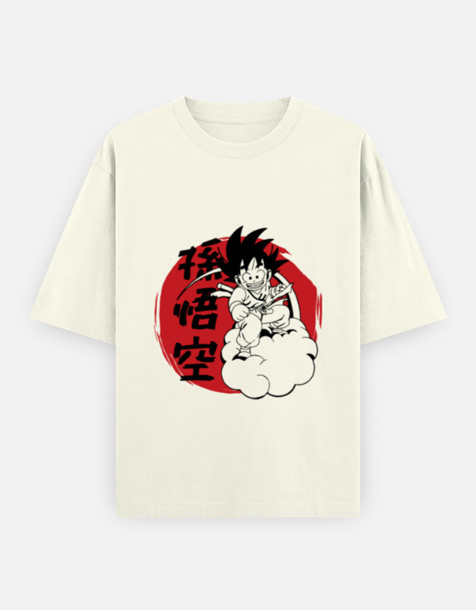 Son Goku: Rising Sun Legacy Unisex Oversized Classic T-Shirt