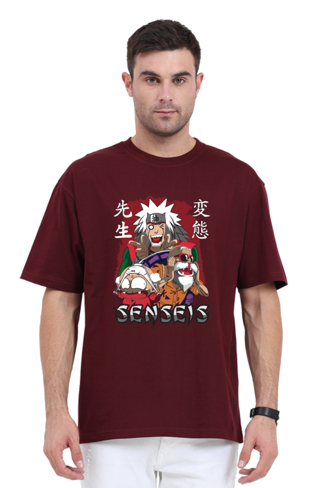 Clash of Destinies: Naruto vs. Pain Unisex Oversized Classic T-Shirt